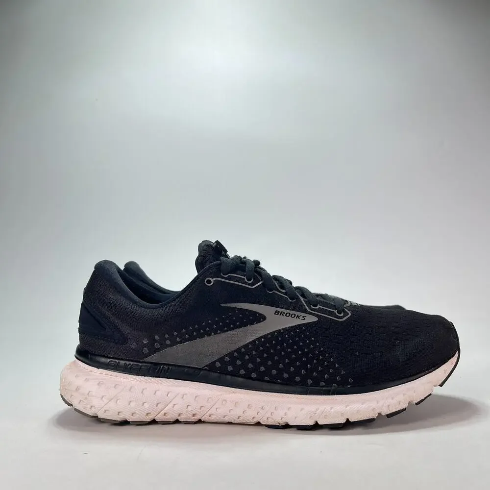 Brooks Glycerin 18 Black Road Running Shoes 1203171B057 Women's Sz 11.5 Men's 10